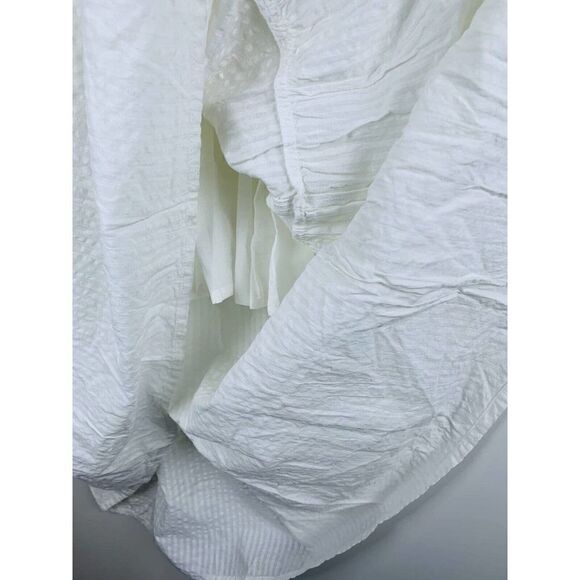 Evereve Roan + Ryan Josephina White Maxi Dress Women's Size Small Cottagecore - Picture 7 of 9